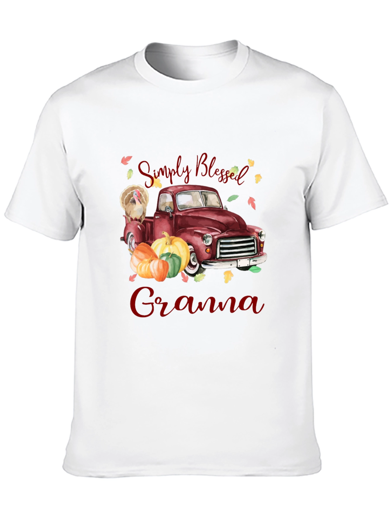Simply Blessed Grandma Thanksgiving T-Shirt