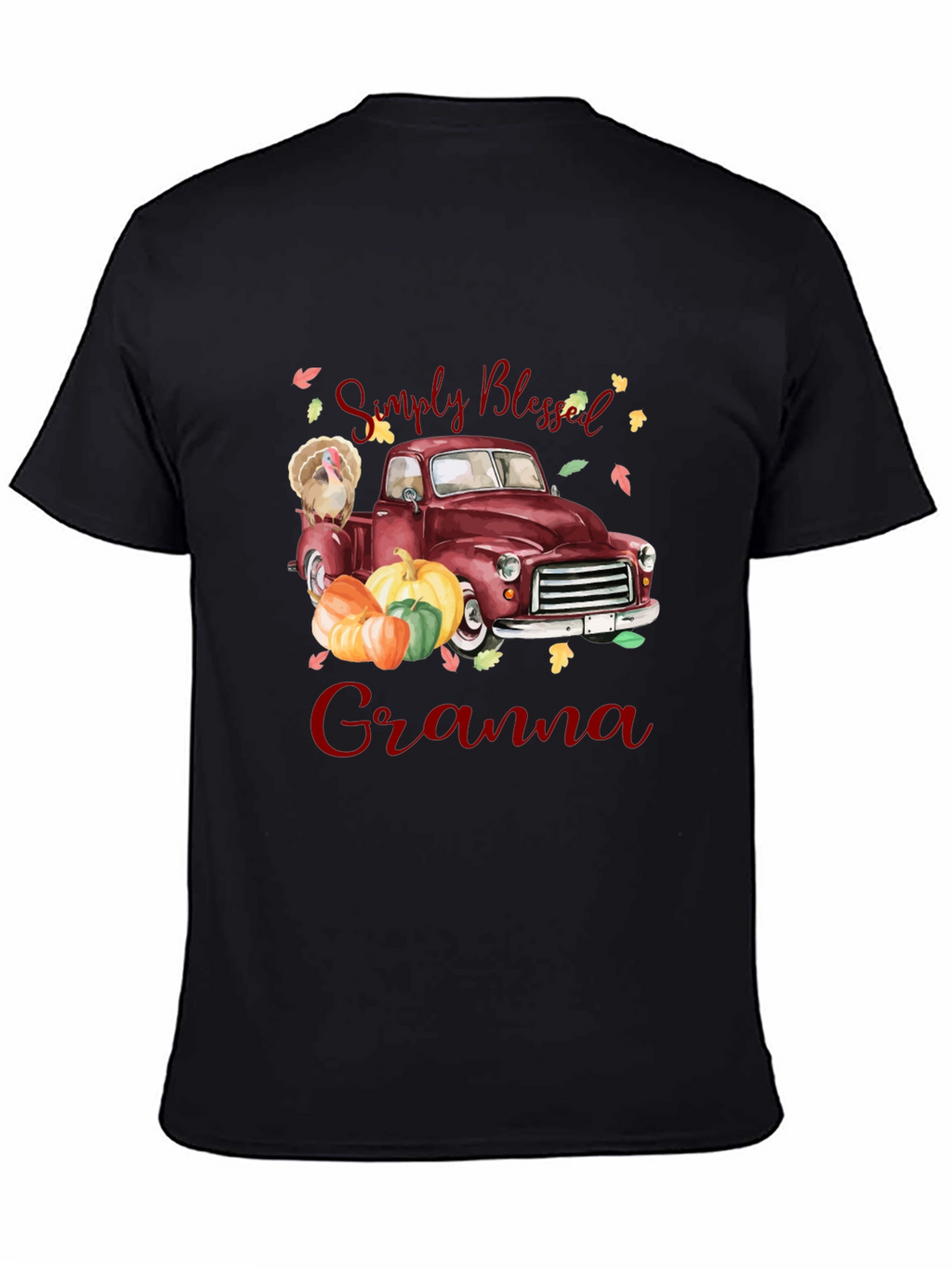 Simply Blessed Grandma Thanksgiving T-Shirt