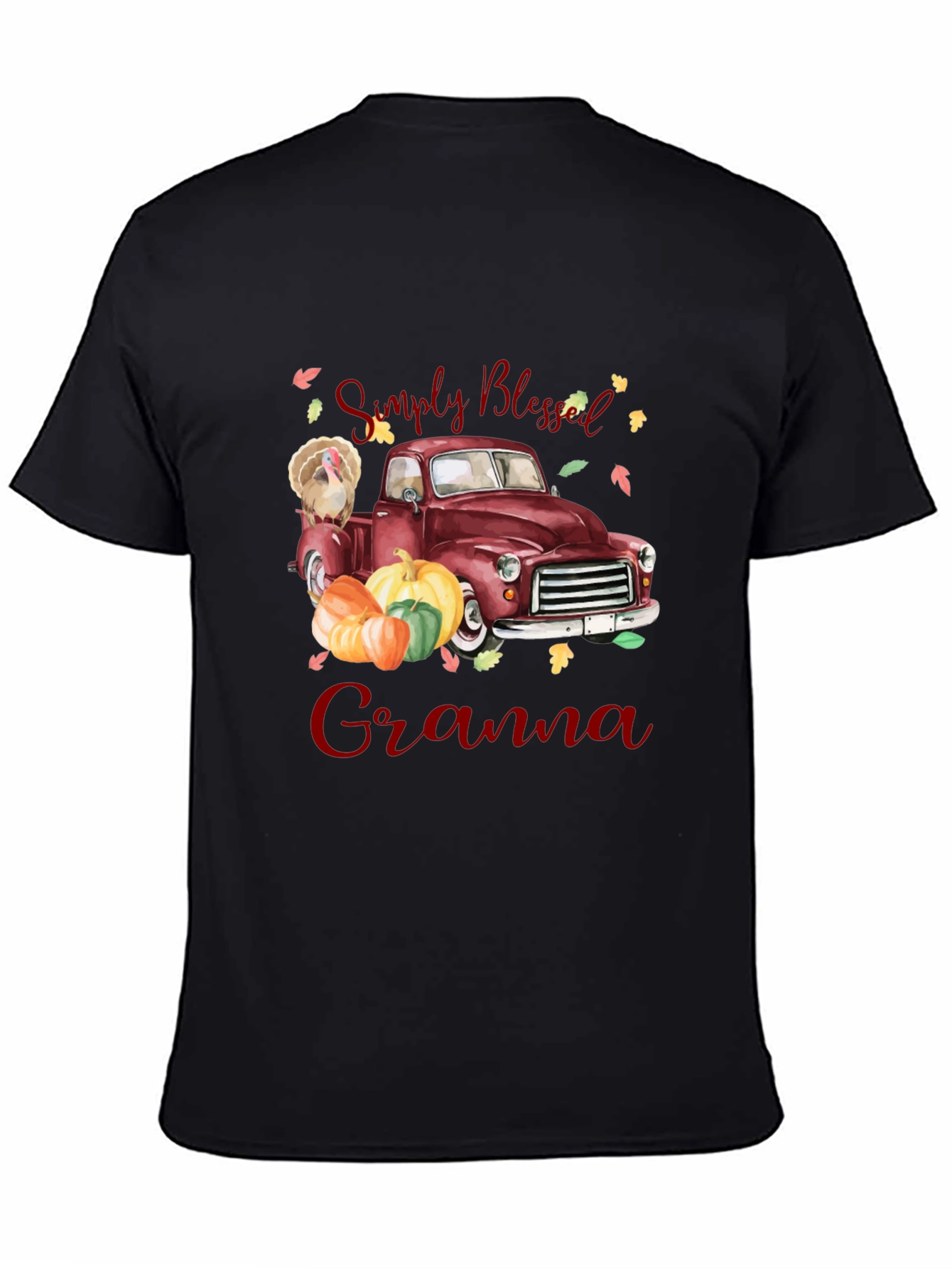 Simply Blessed Grandma Thanksgiving T-Shirt