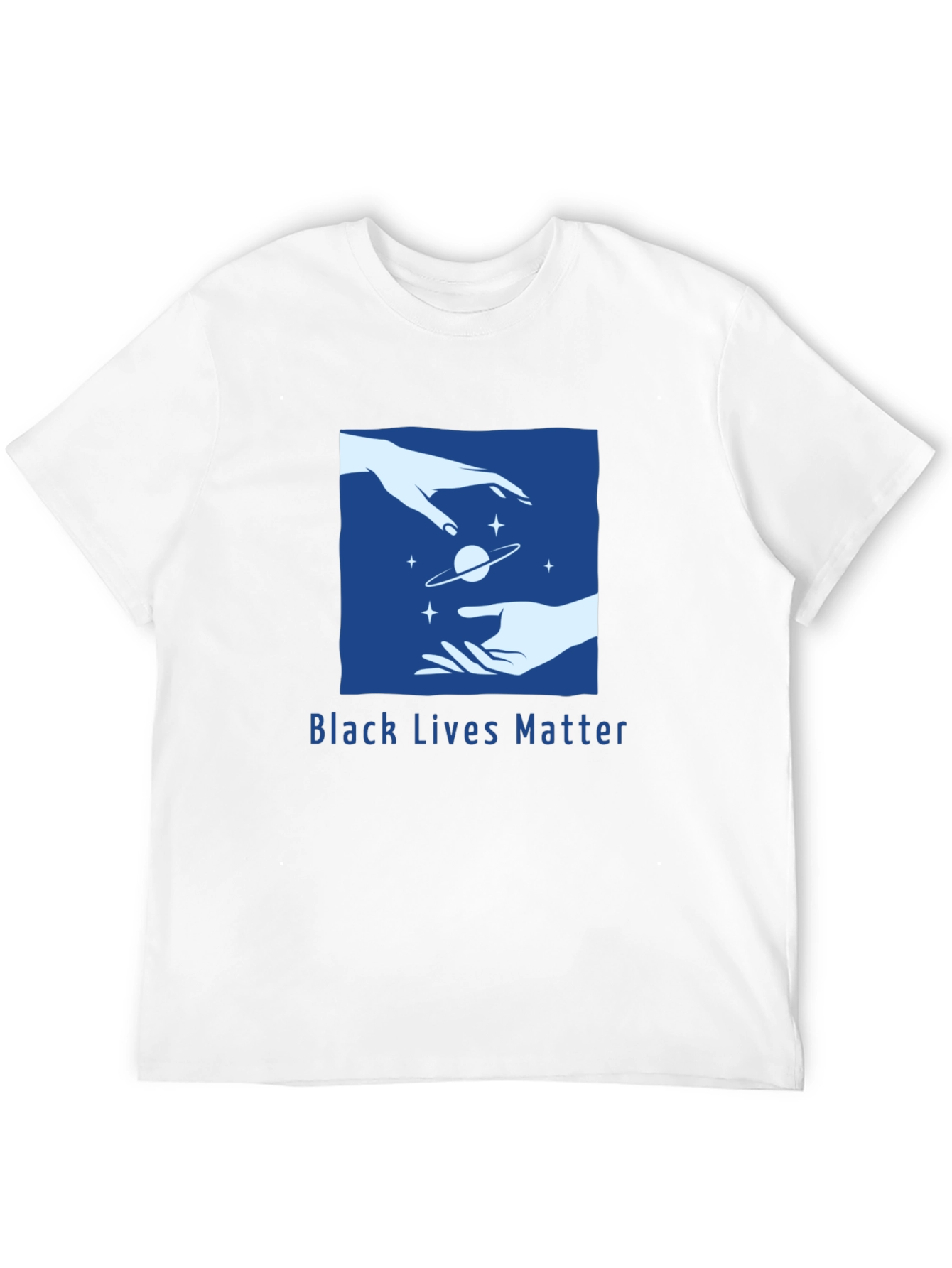 Black Lives Matter Graphic Tee - Celestial Hands Design