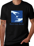 Black Lives Matter Graphic Tee - Celestial Hands Design