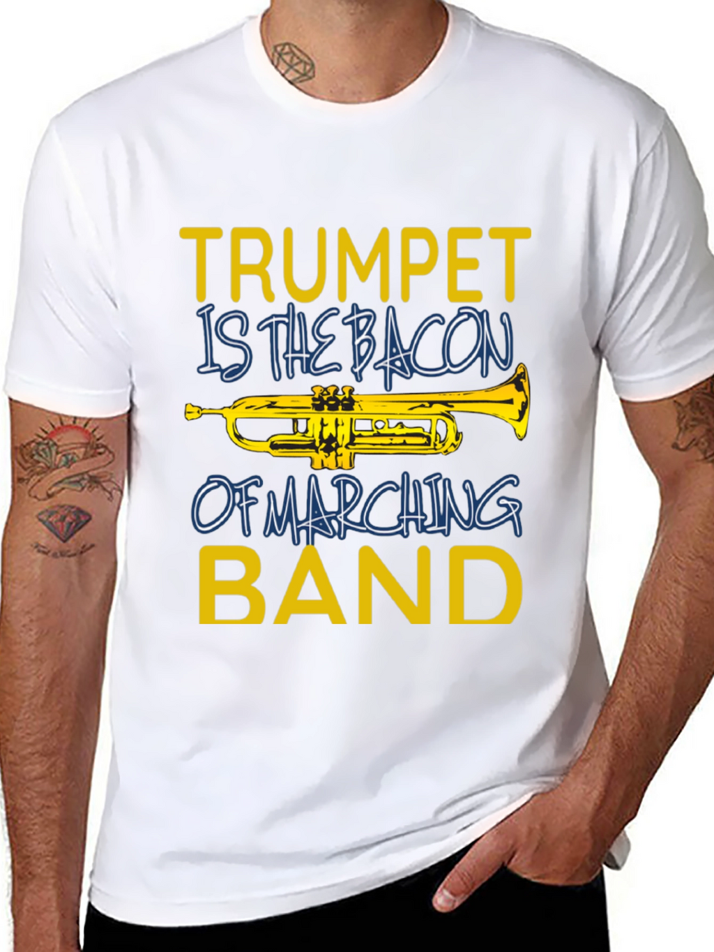 Trumpet Is The Bacon Of Marching Band T-Shirt