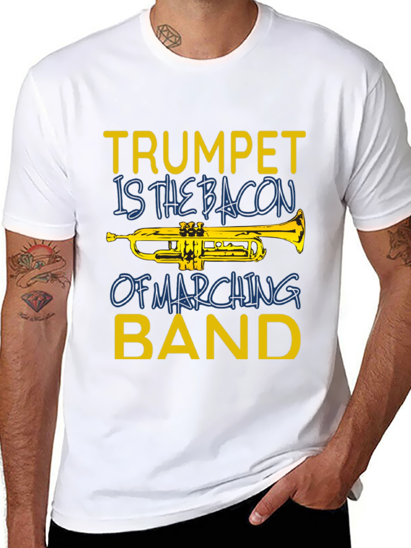 Trumpet Is The Bacon Of Marching Band T-Shirt