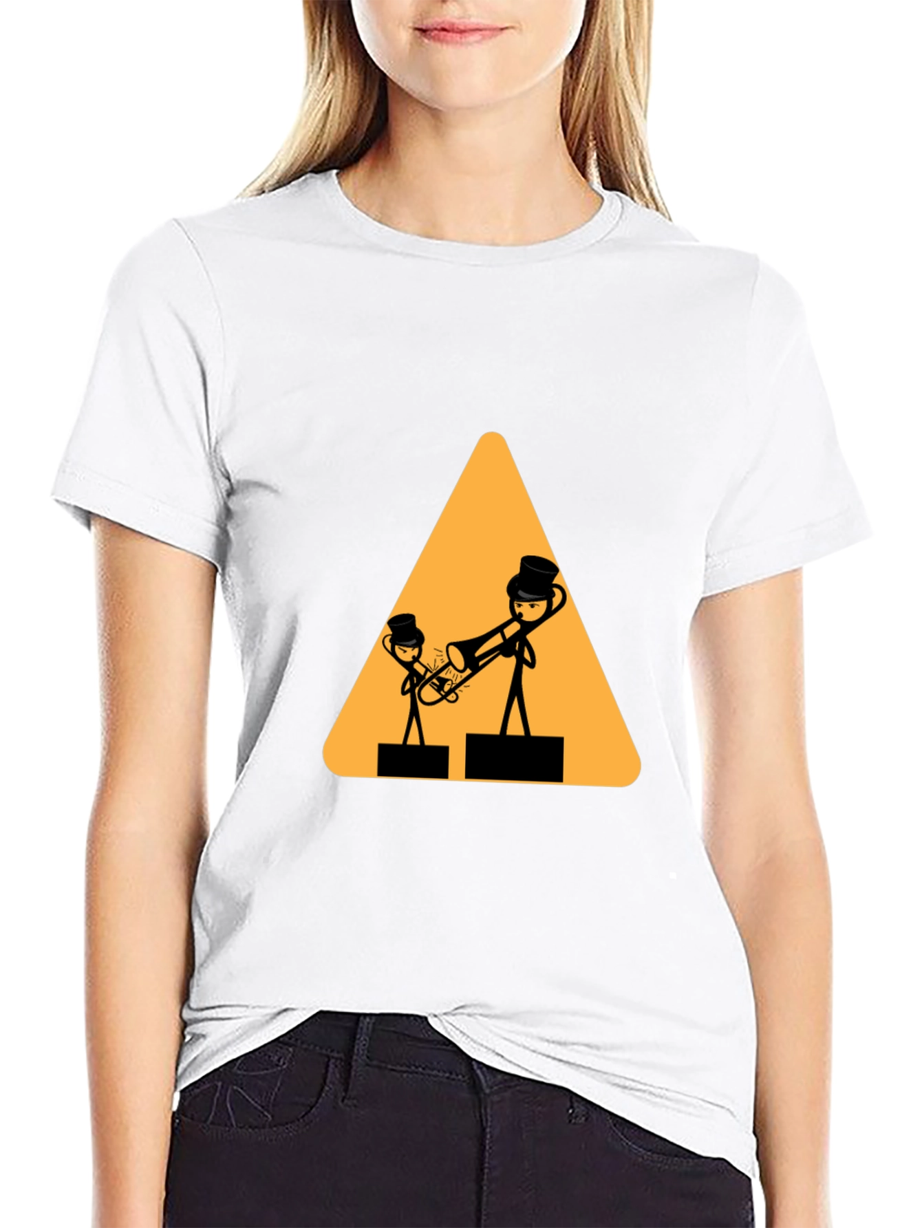 Novelty Musician Graphic T-Shirt