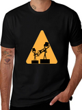 Novelty Musician Graphic T-Shirt