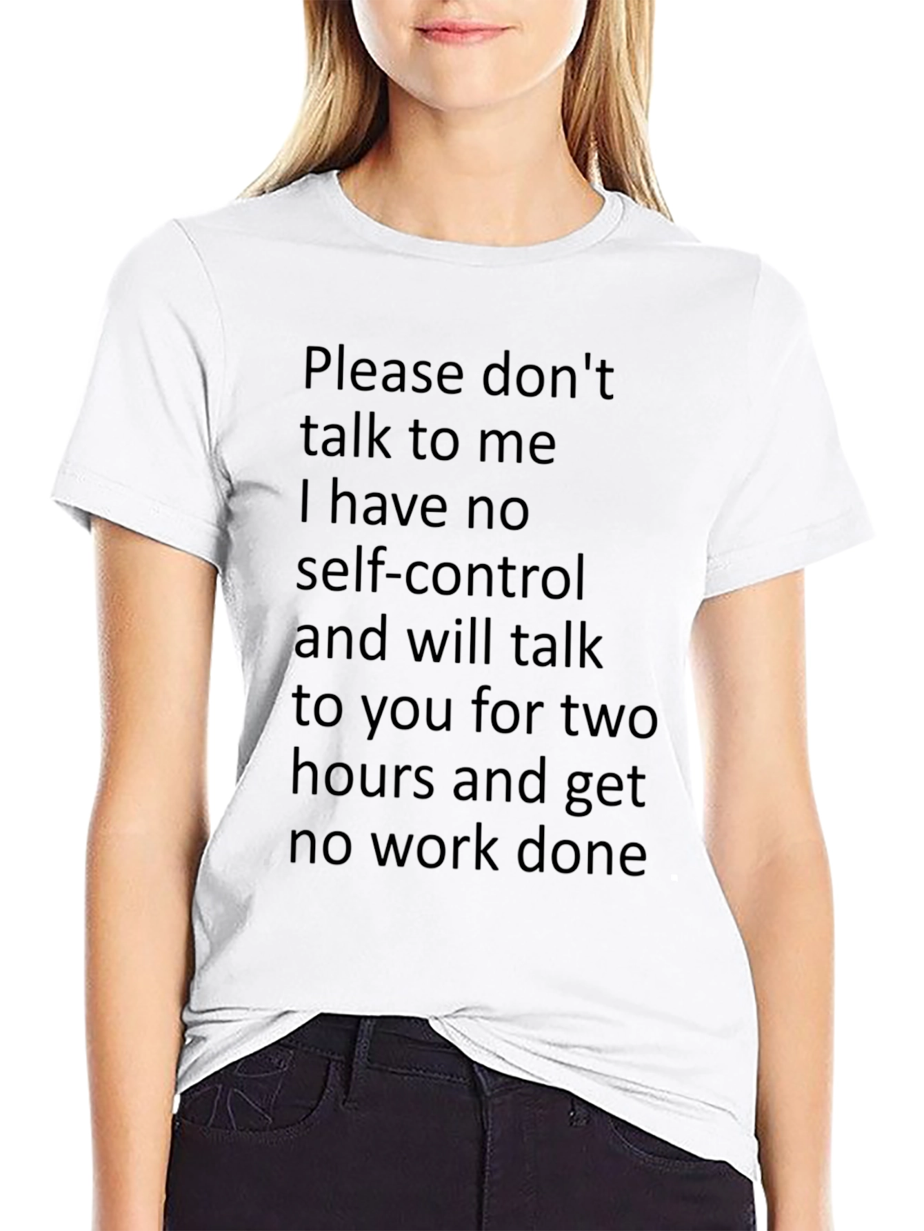 Funny Self-Control T-Shirt