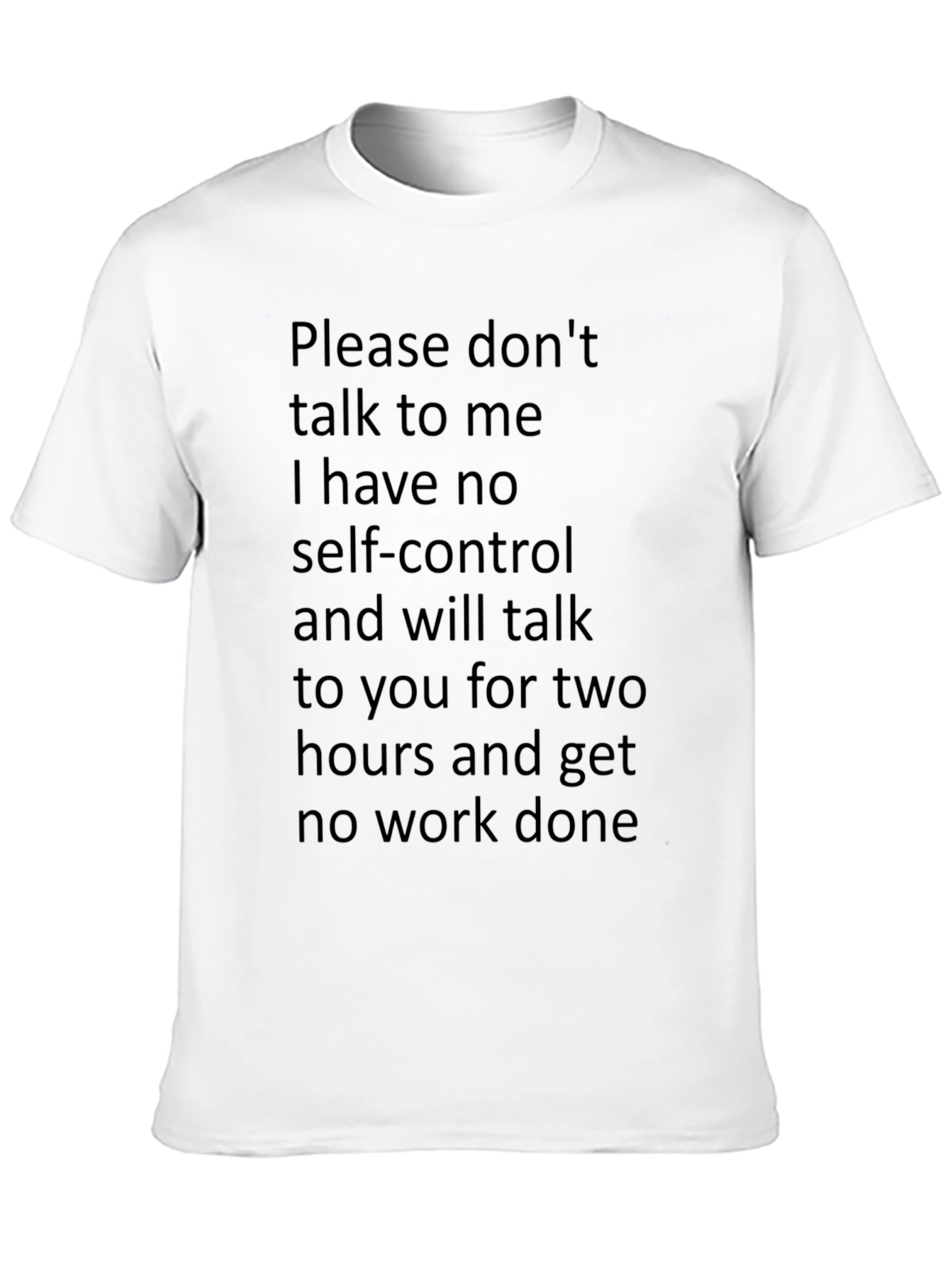 Funny Self-Control T-Shirt