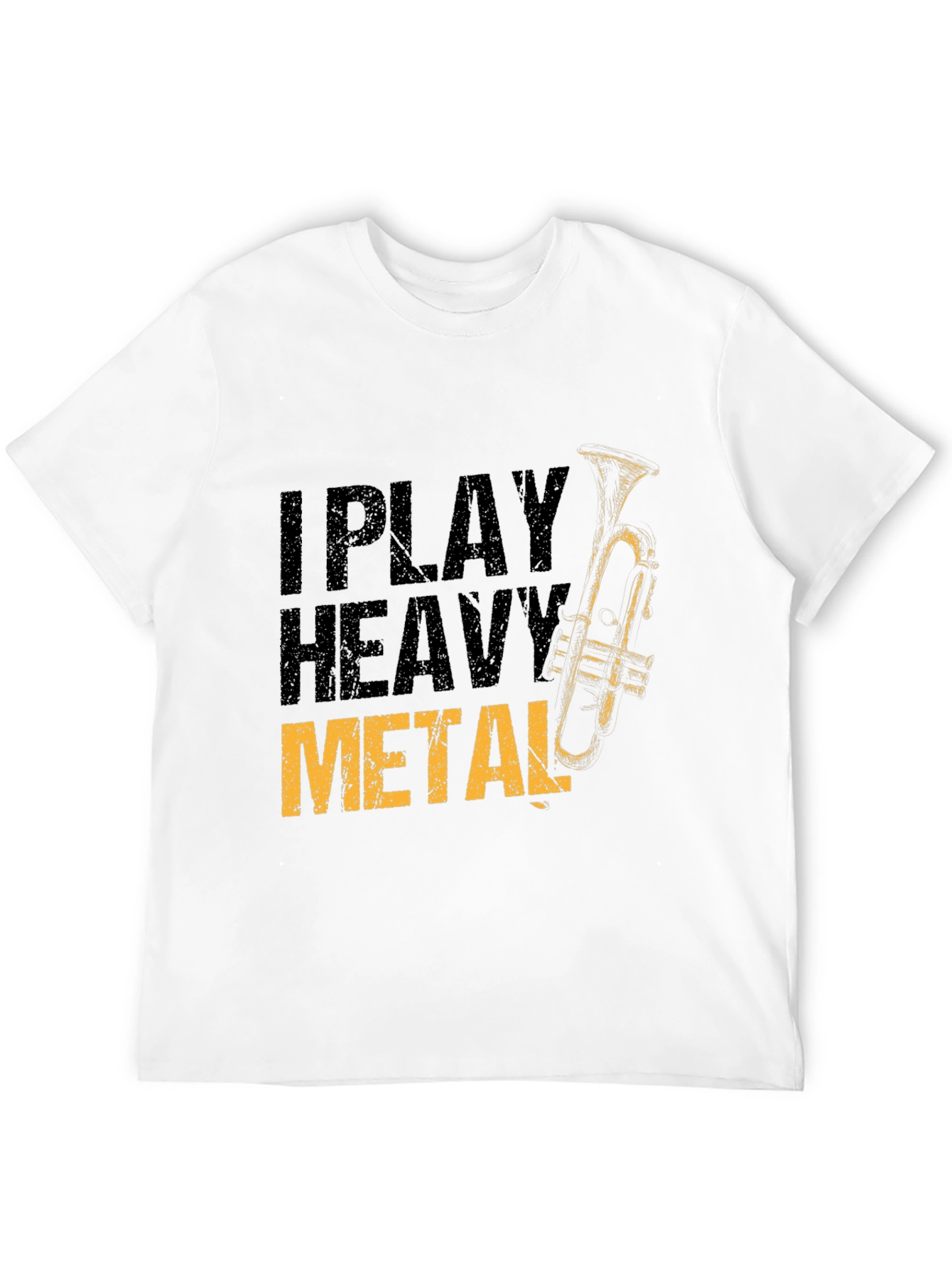 I Play Heavy Metal Trumpet Player T-Shirt