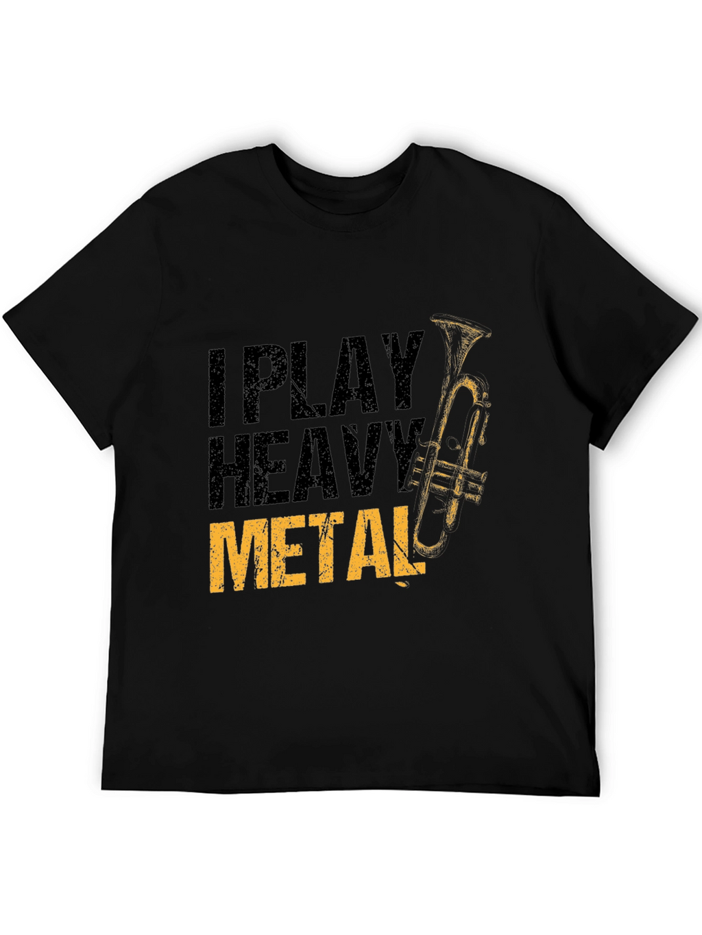 I Play Heavy Metal Trumpet Player T-Shirt