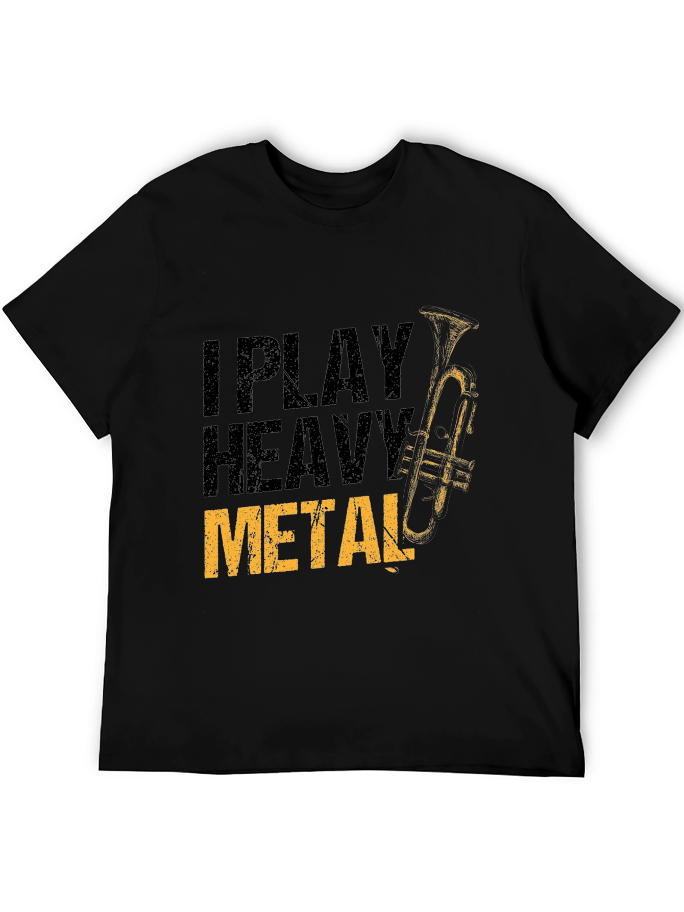 I Play Heavy Metal Trumpet Player T-Shirt