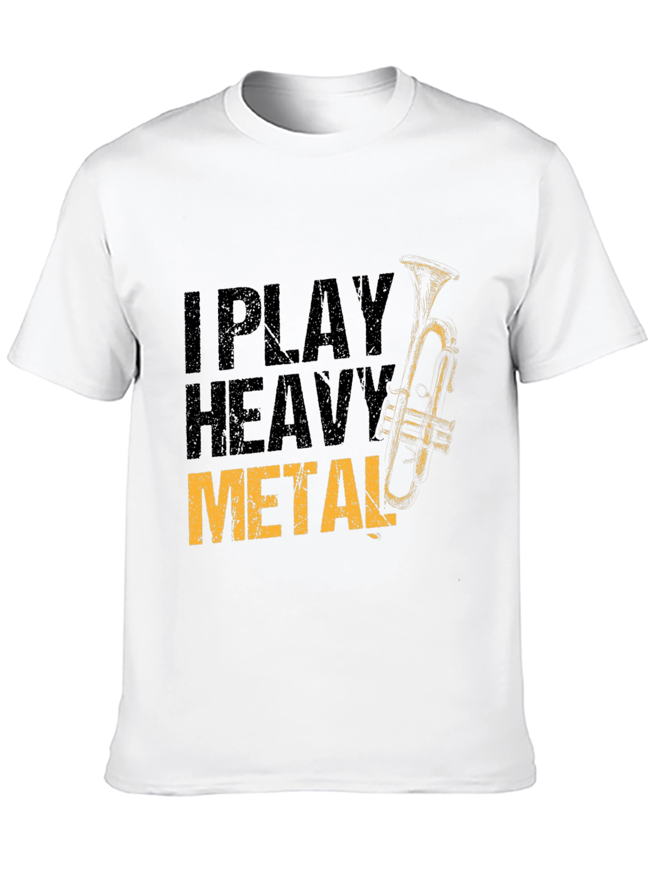 I Play Heavy Metal Trumpet Player T-Shirt