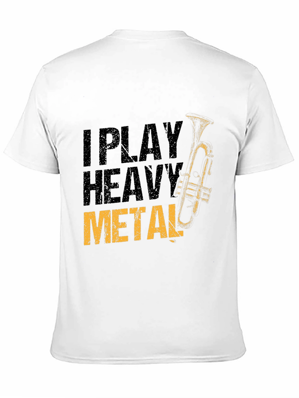 I Play Heavy Metal Trumpet Player T-Shirt