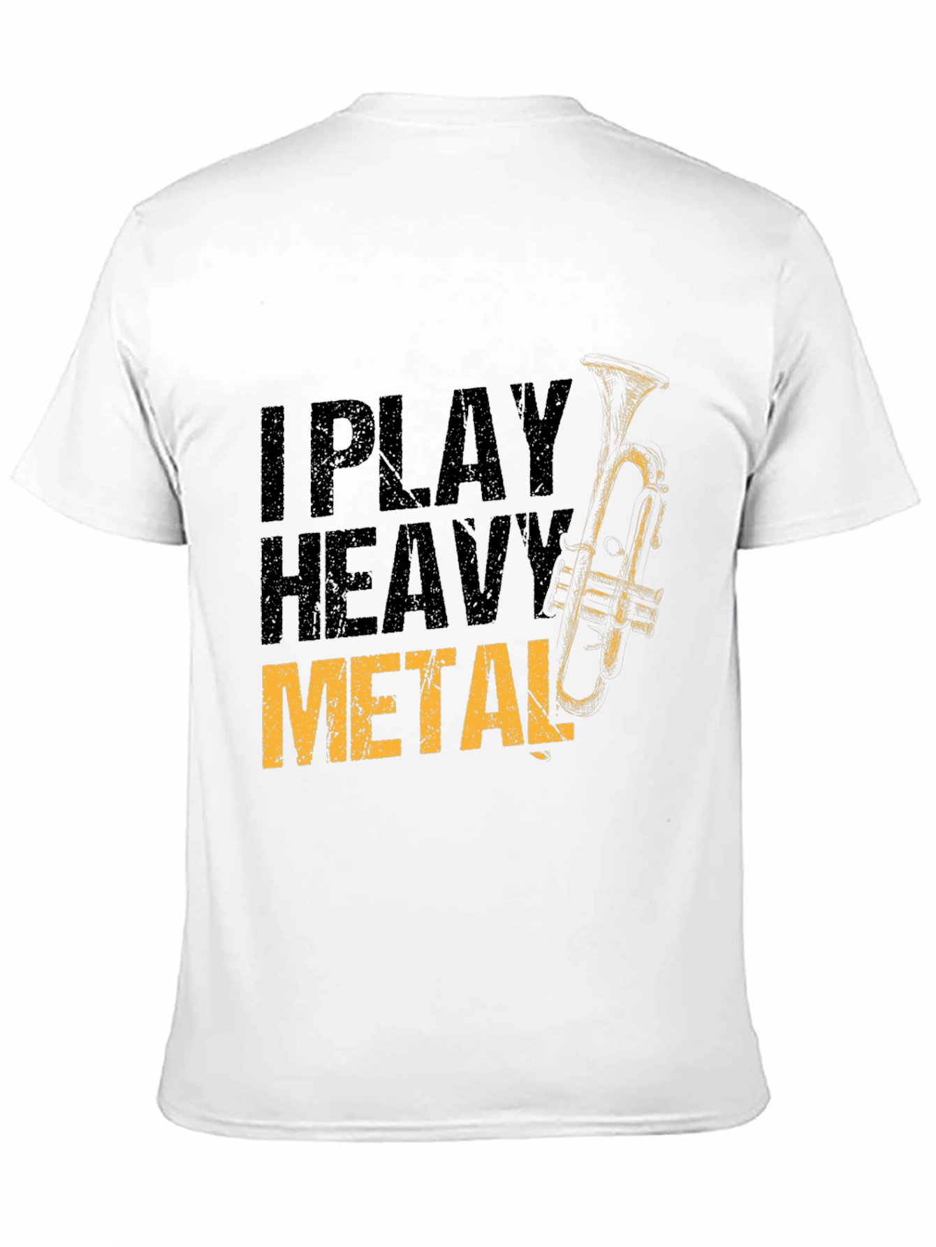 I Play Heavy Metal Trumpet Player T-Shirt