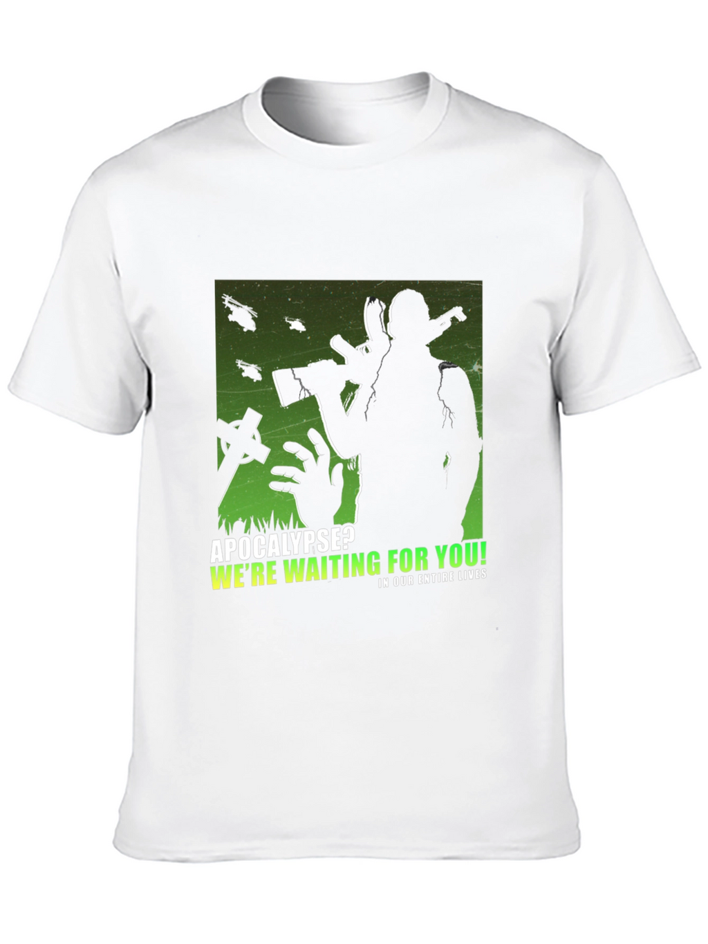 Apocalypse Waiting Black T-Shirt