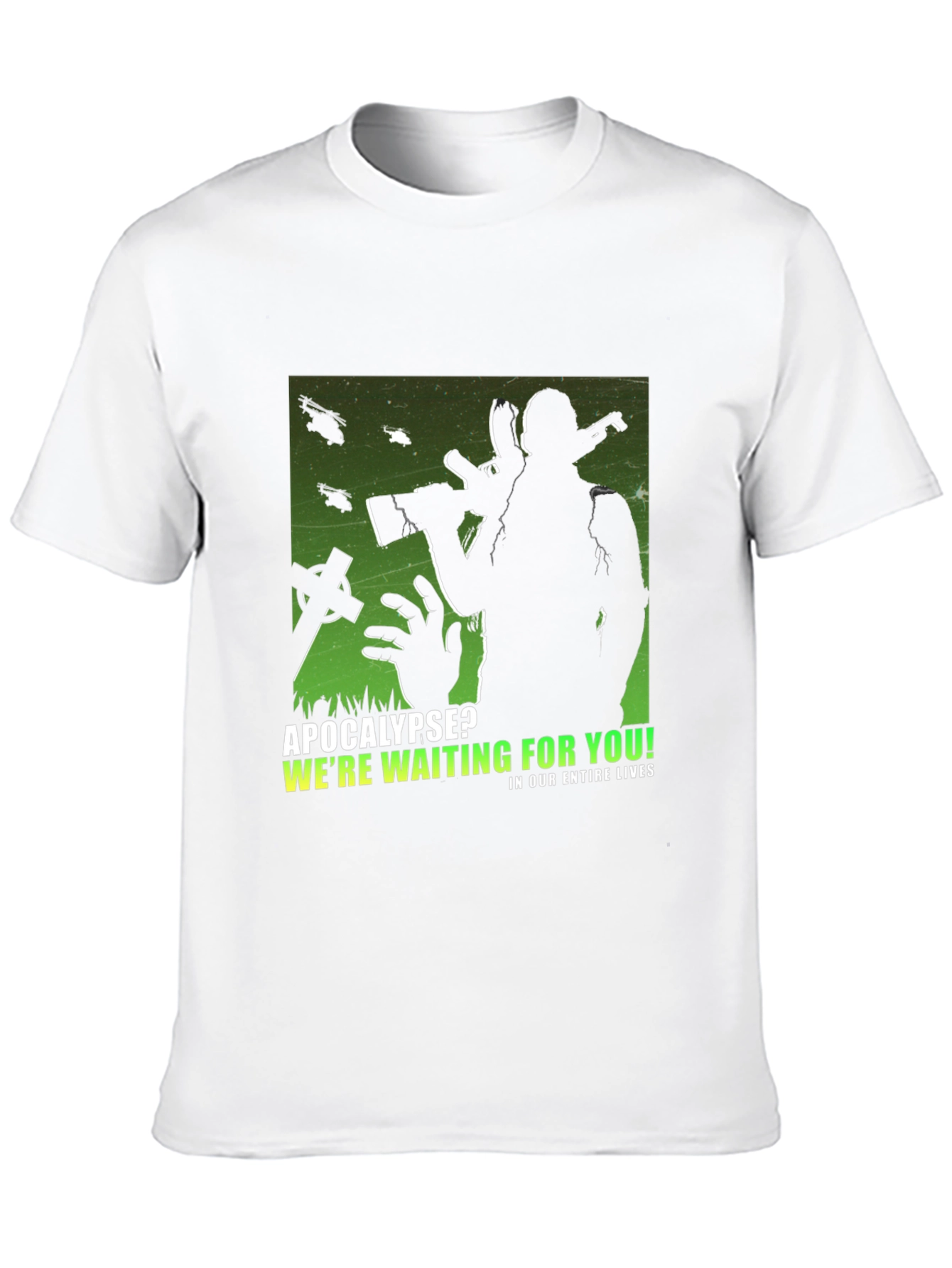 Apocalypse Waiting Black T-Shirt