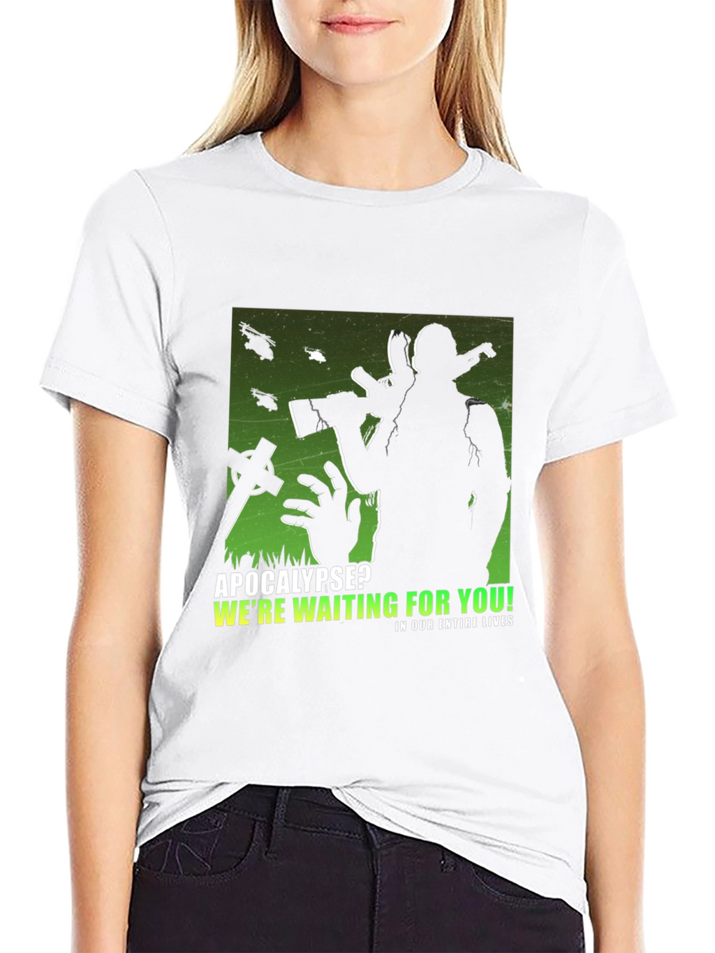 Apocalypse Waiting Black T-Shirt