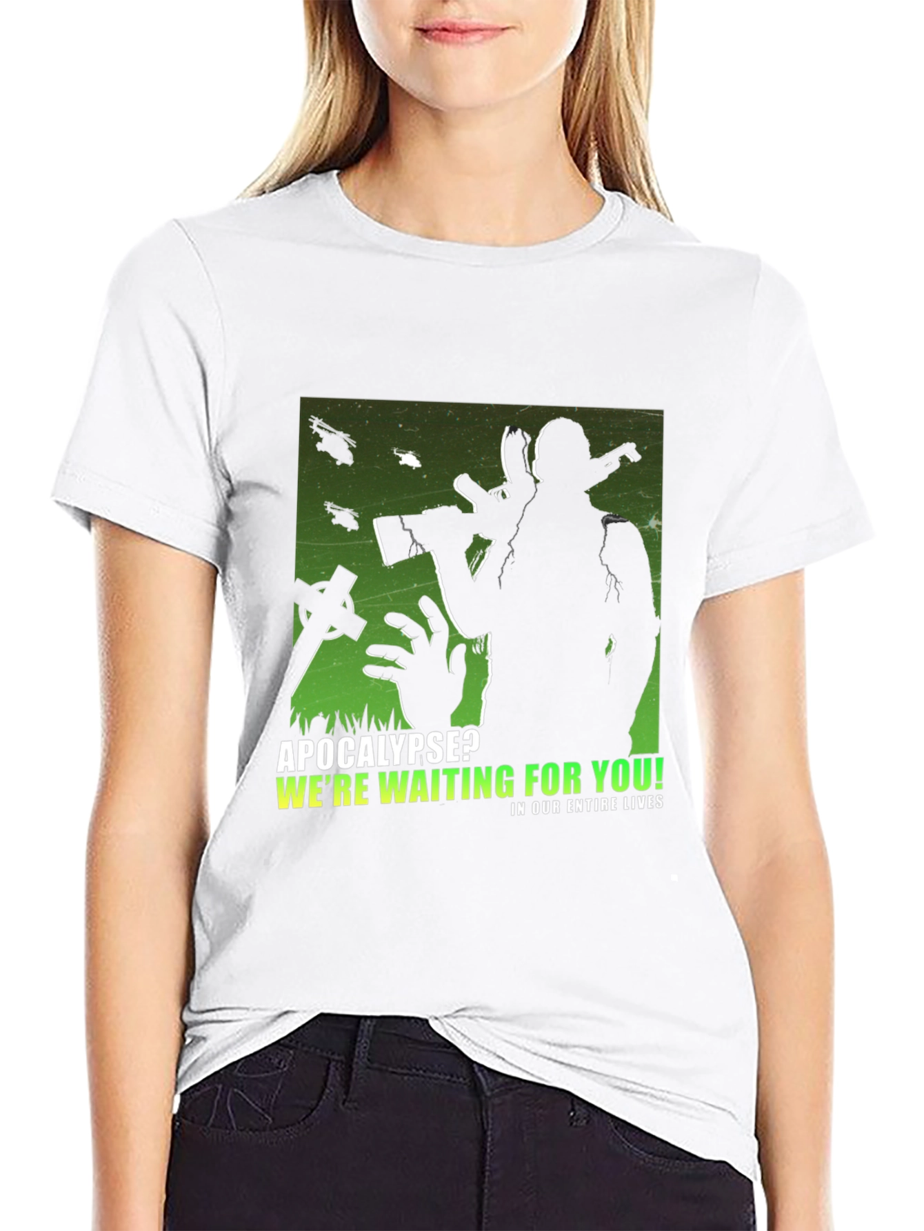 Apocalypse Waiting Black T-Shirt
