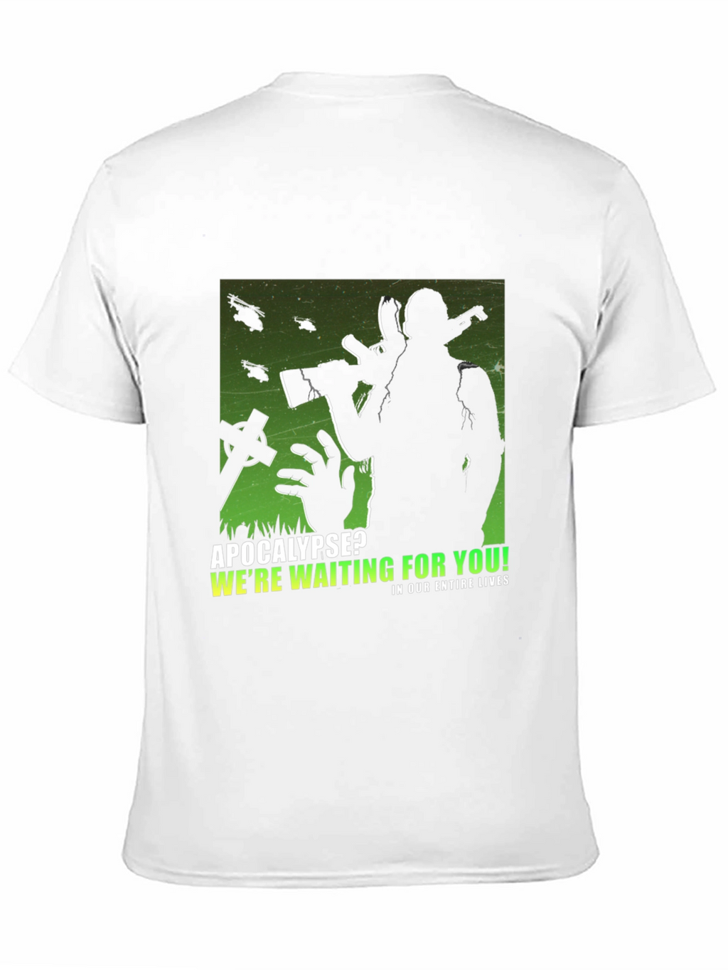 Apocalypse Waiting Black T-Shirt