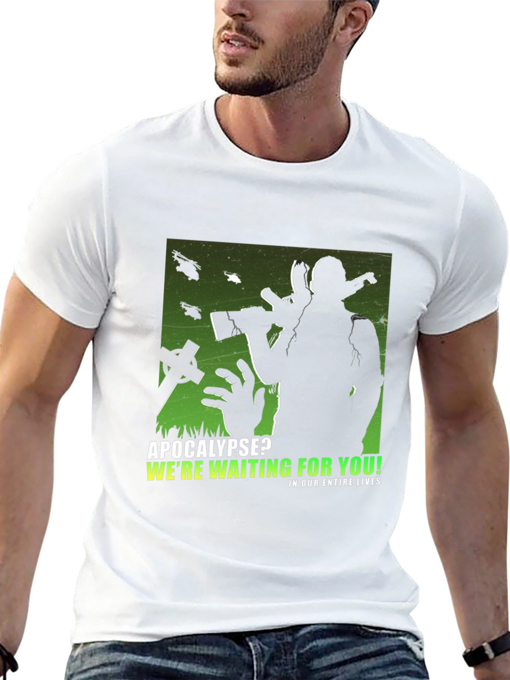 Apocalypse Waiting Black T-Shirt