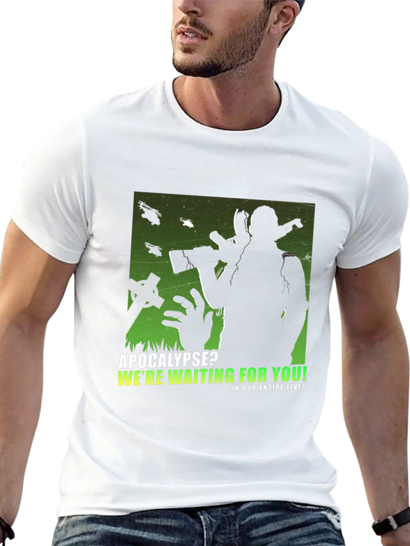 Apocalypse Waiting Black T-Shirt