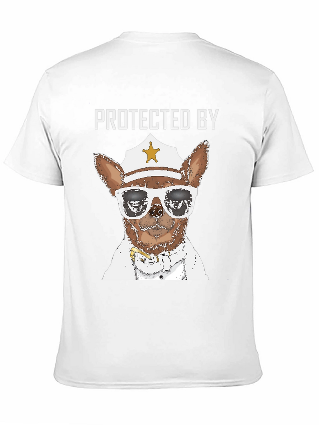 Protected By Dog Cop T-Shirt