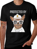 Protected By Dog Cop T-Shirt