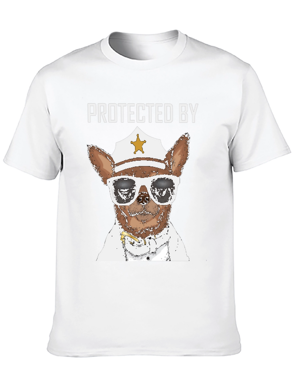 Protected By Dog Cop T-Shirt