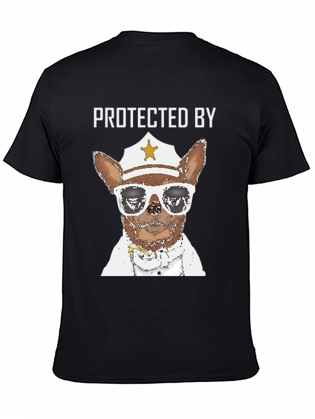 Protected By Dog Cop T-Shirt