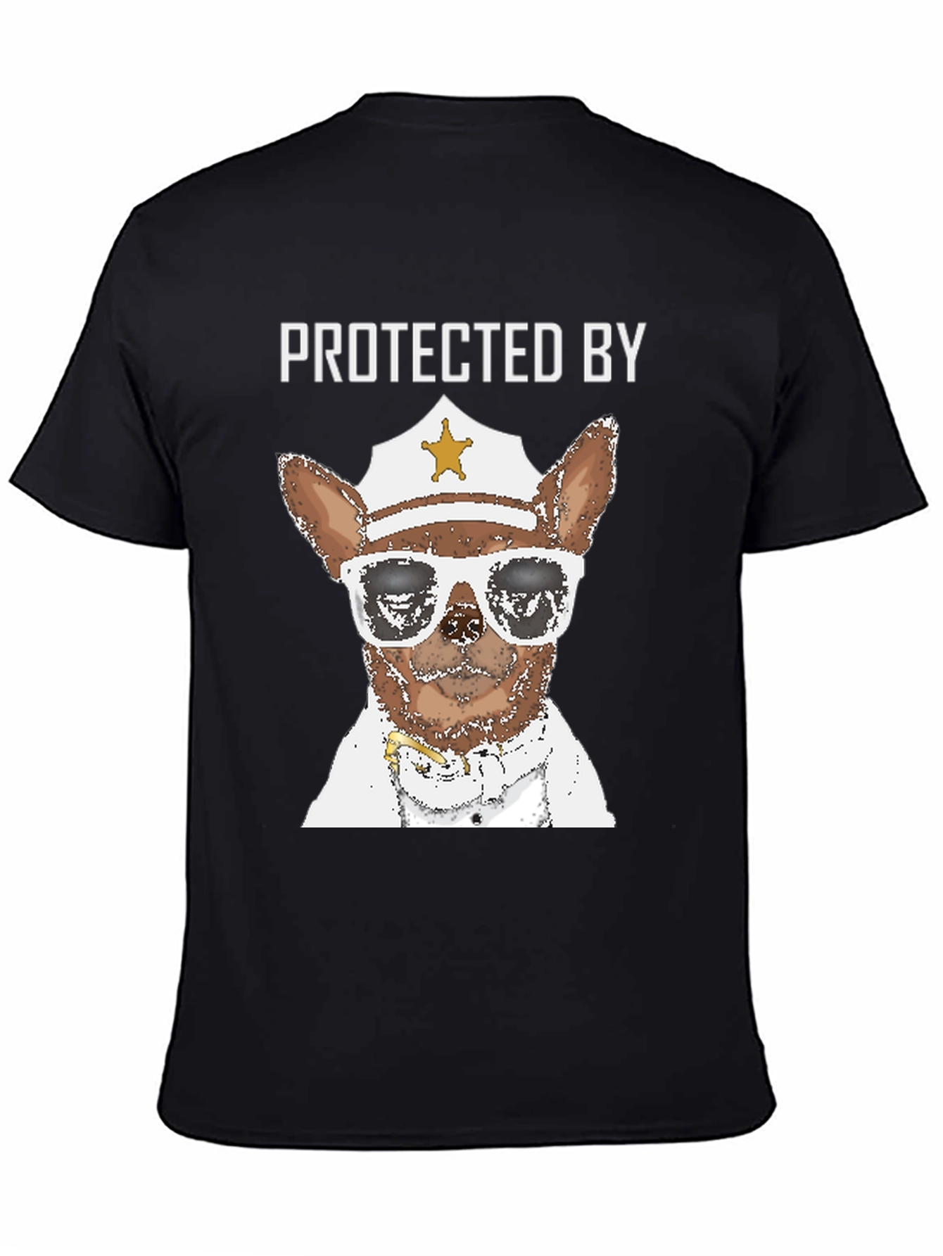 Protected By Dog Cop T-Shirt