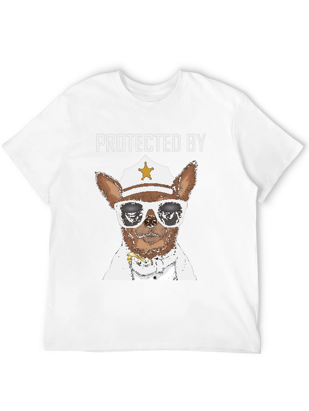 Protected By Dog Cop T-Shirt