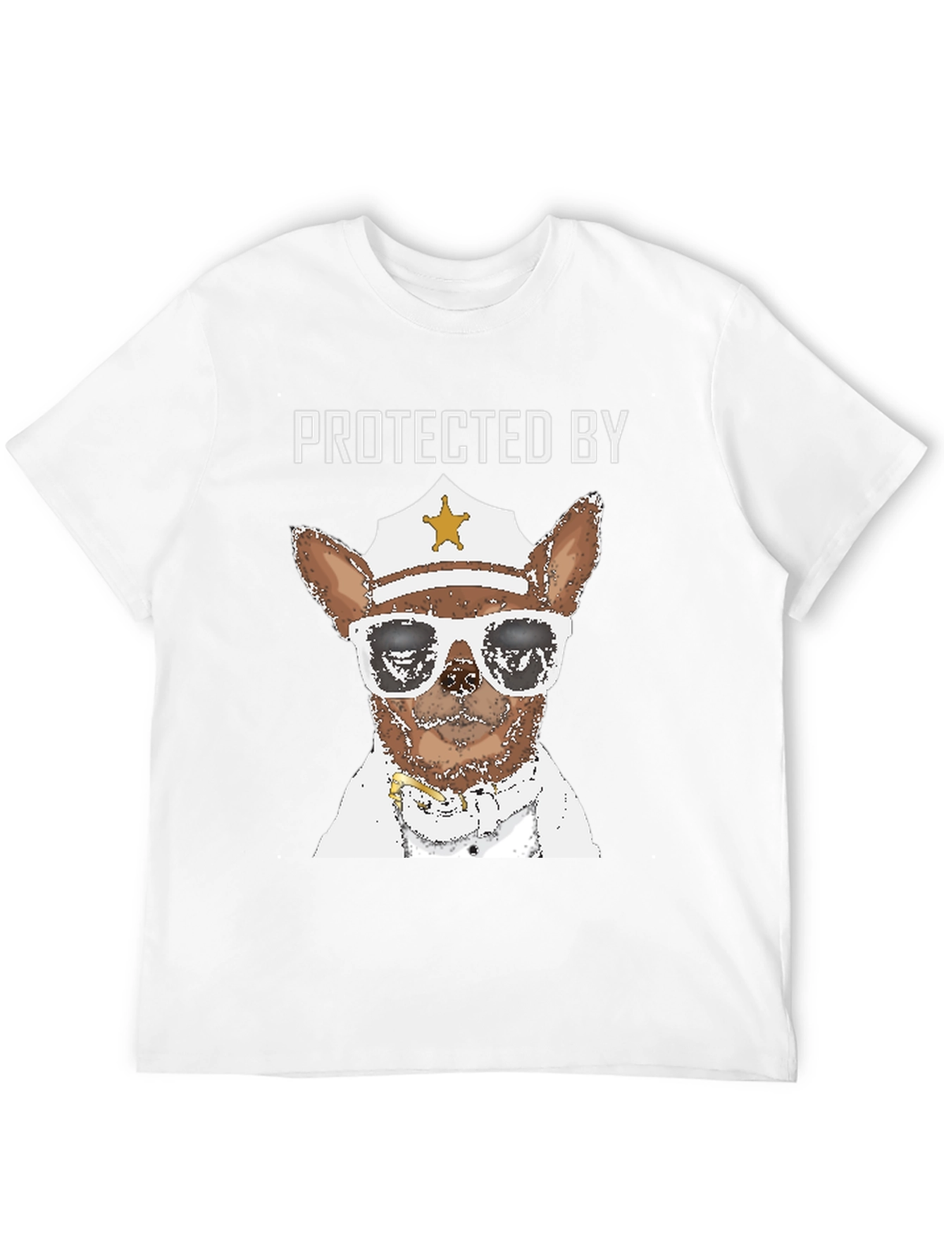 Protected By Dog Cop T-Shirt
