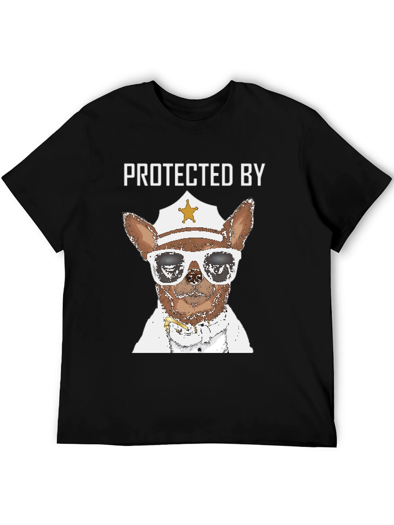 Protected By Dog Cop T-Shirt