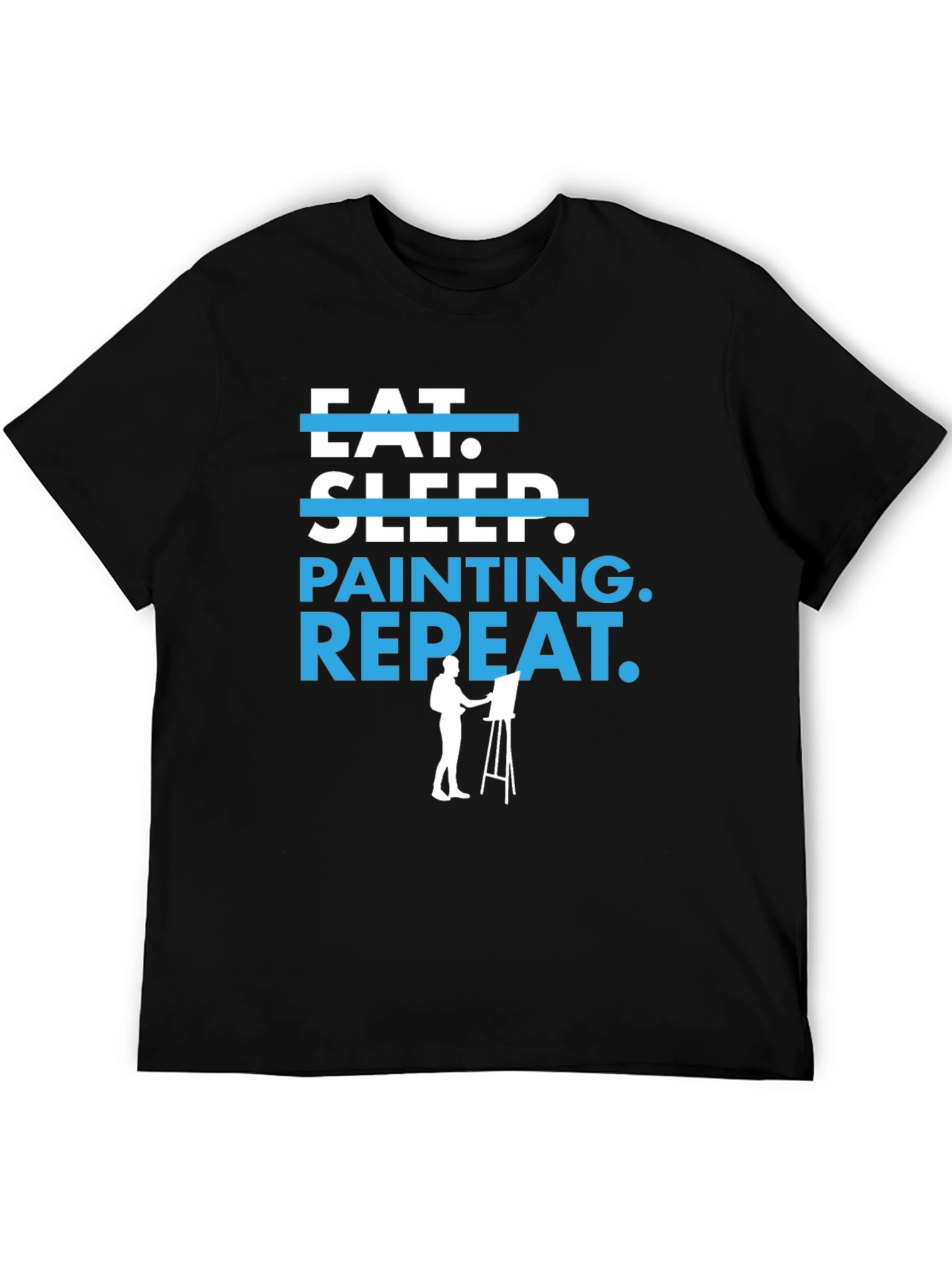Eat Sleep Painting Repeat T-Shirt