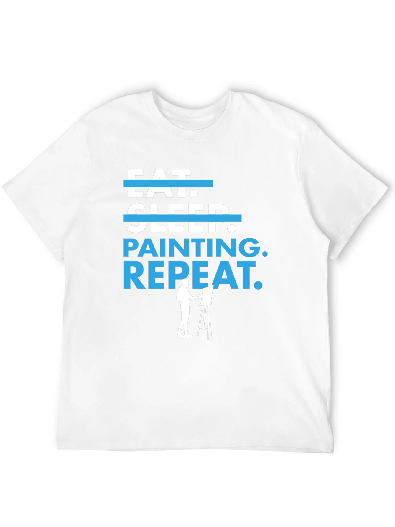 Eat Sleep Painting Repeat T-Shirt