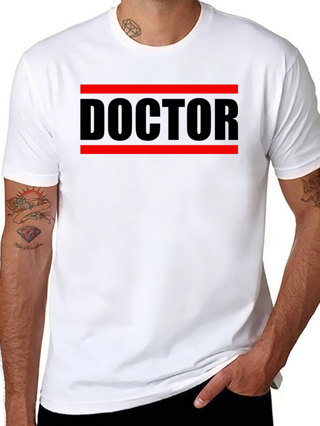 Doctor Graphic Tee - Bold Statement T-Shirt