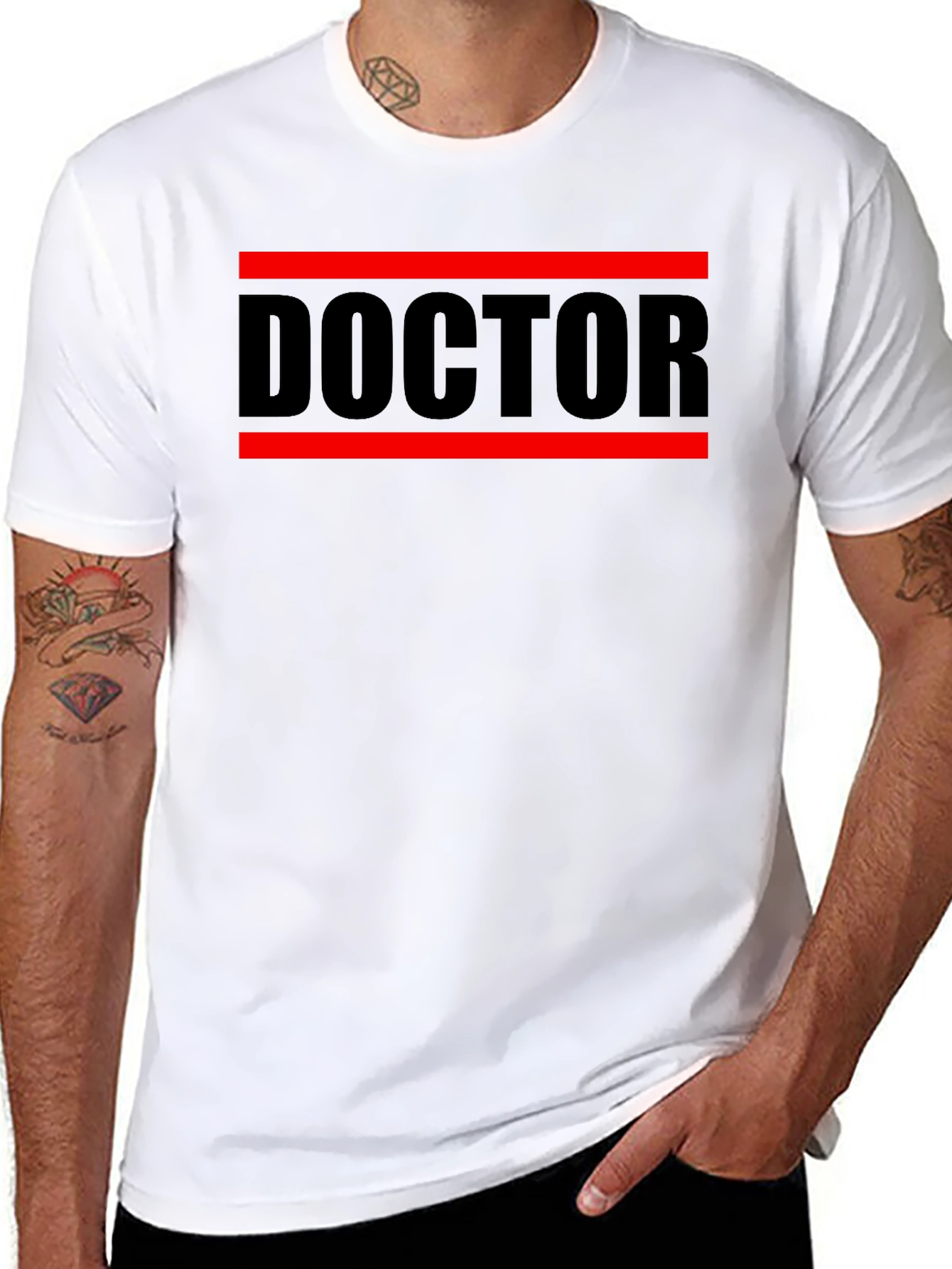 Doctor Graphic Tee - Bold Statement T-Shirt