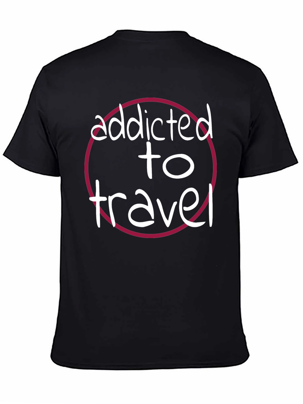 Addicted to Travel Graphic T-Shirt