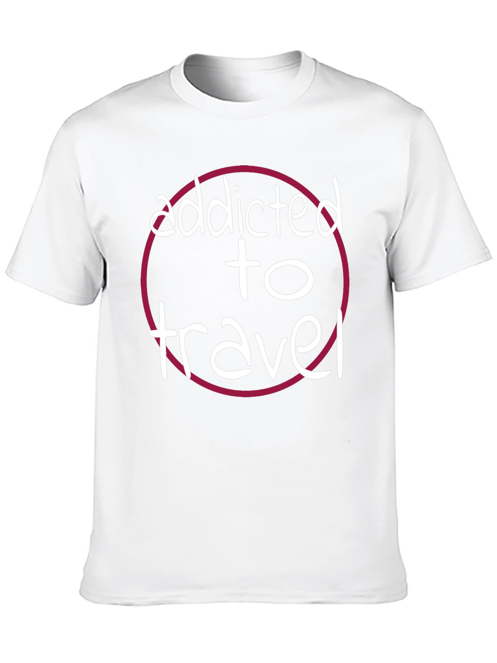Addicted to Travel Graphic T-Shirt