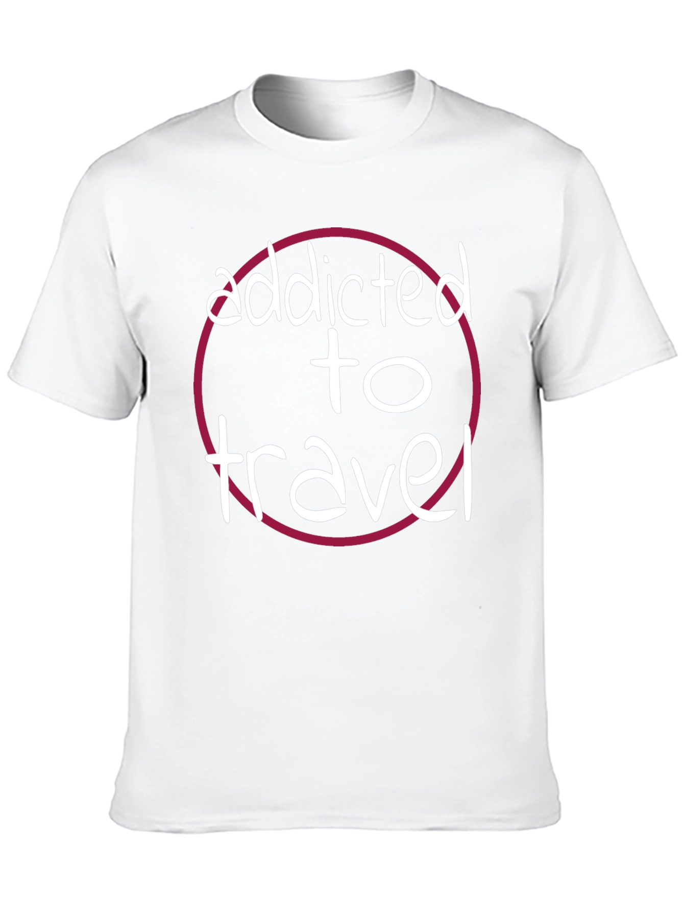 Addicted to Travel Graphic T-Shirt