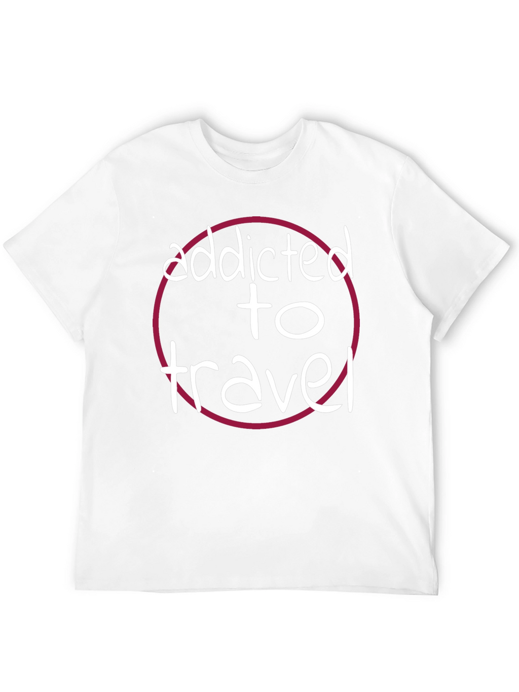 Addicted to Travel Graphic T-Shirt