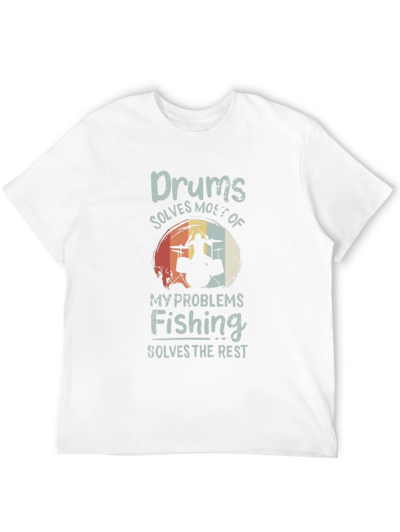Drums and Fishing T-Shirt