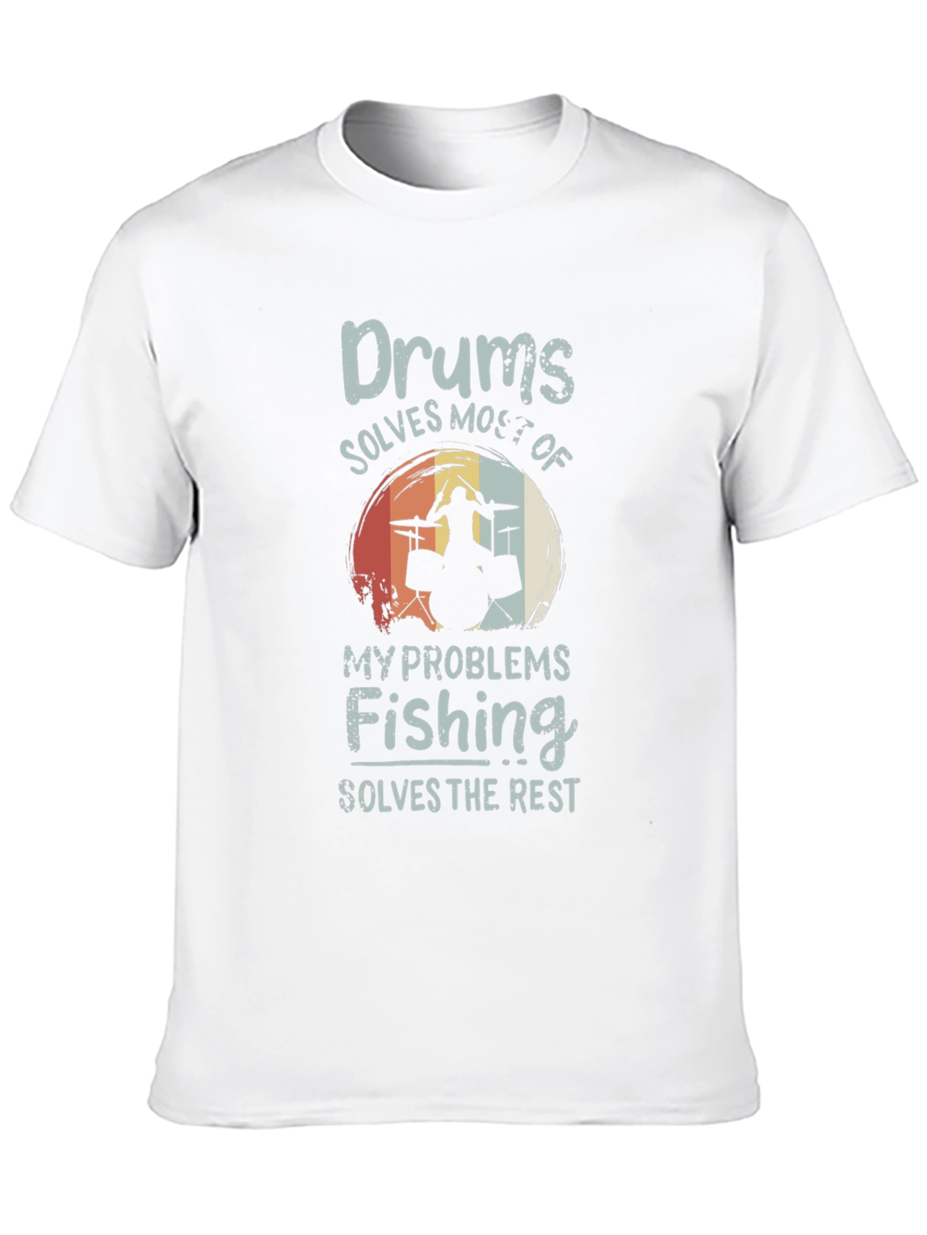 Drums and Fishing T-Shirt