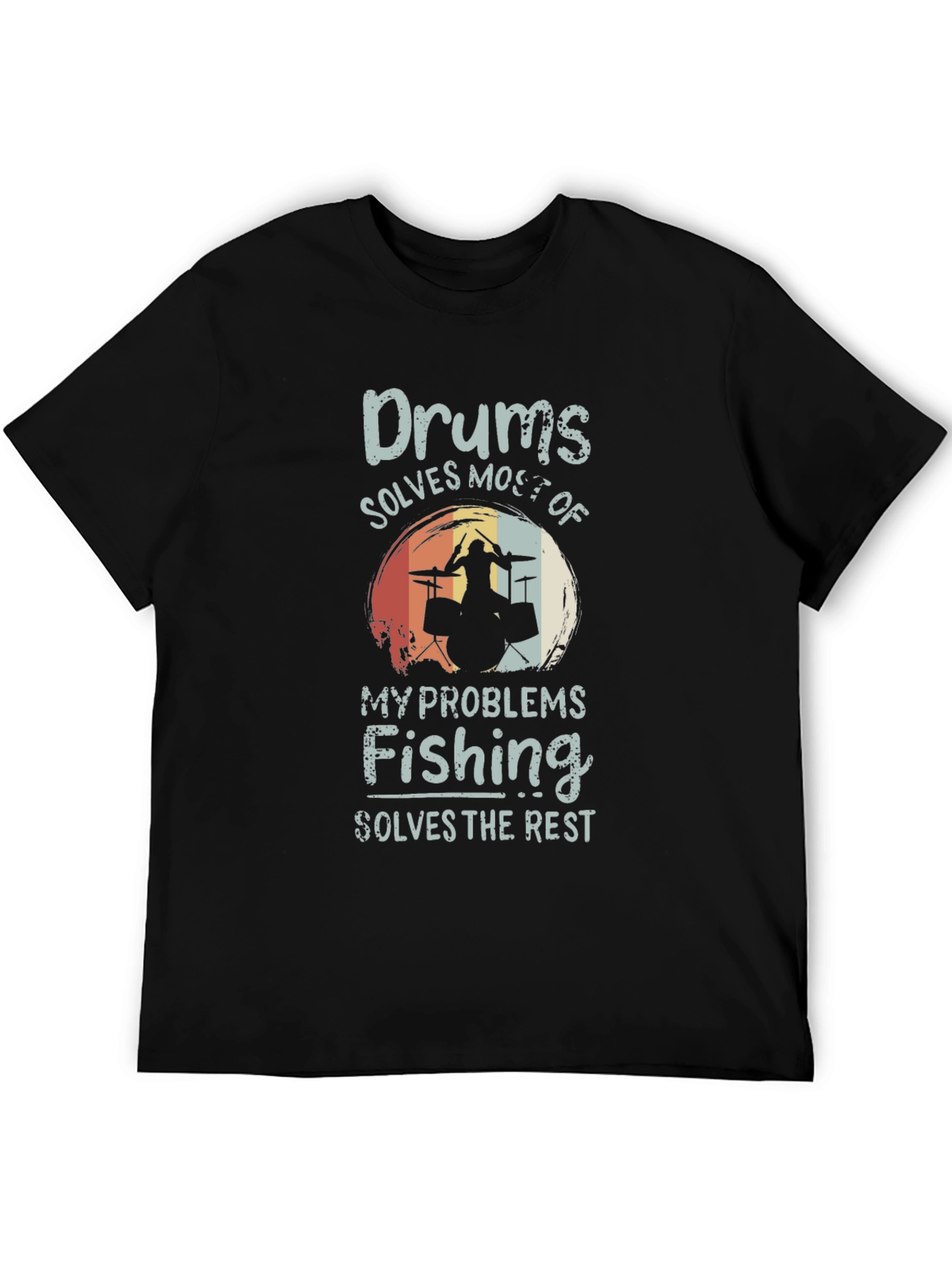 Drums and Fishing T-Shirt