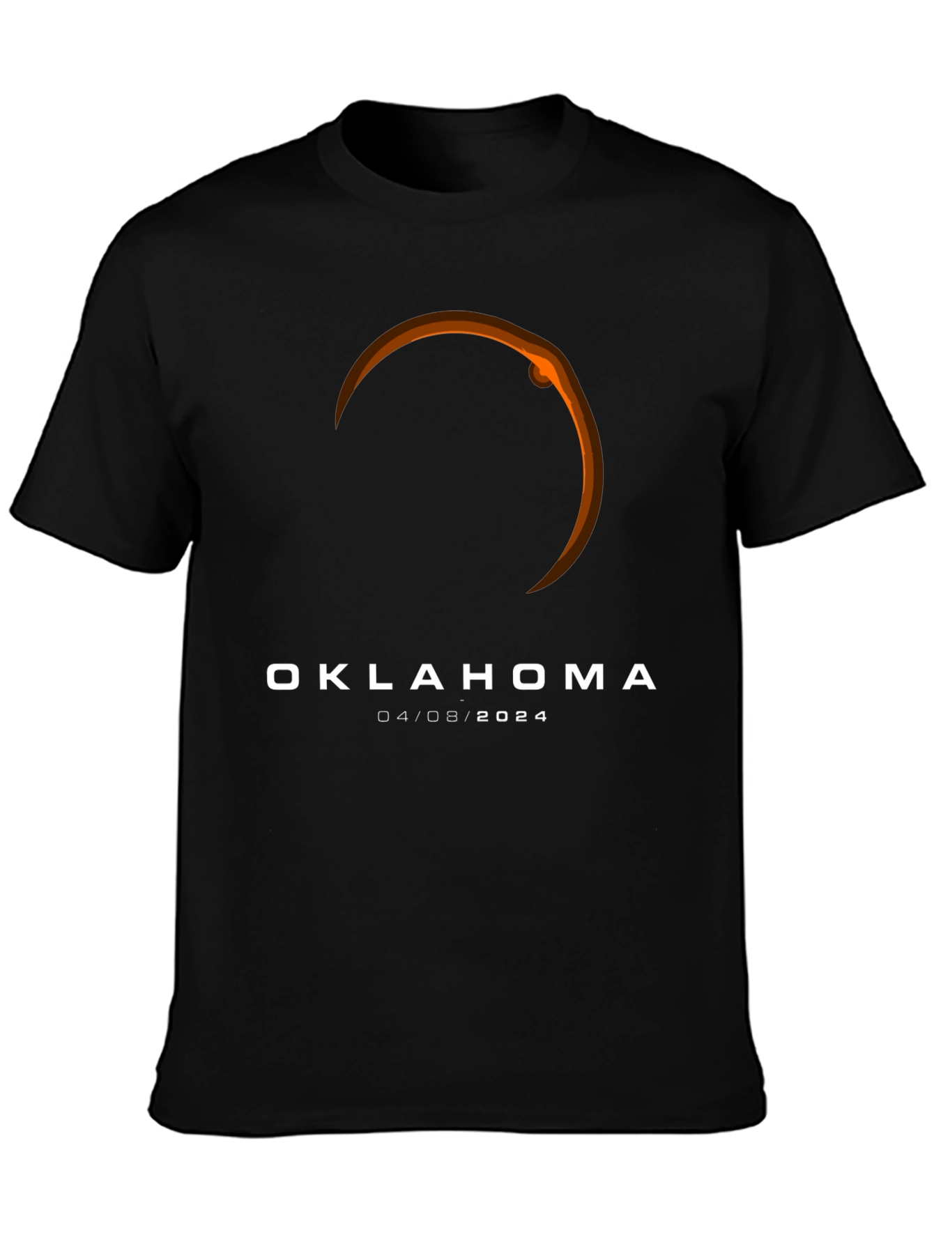 Oklahoma Eclipse April 8 2024 T-Shirt