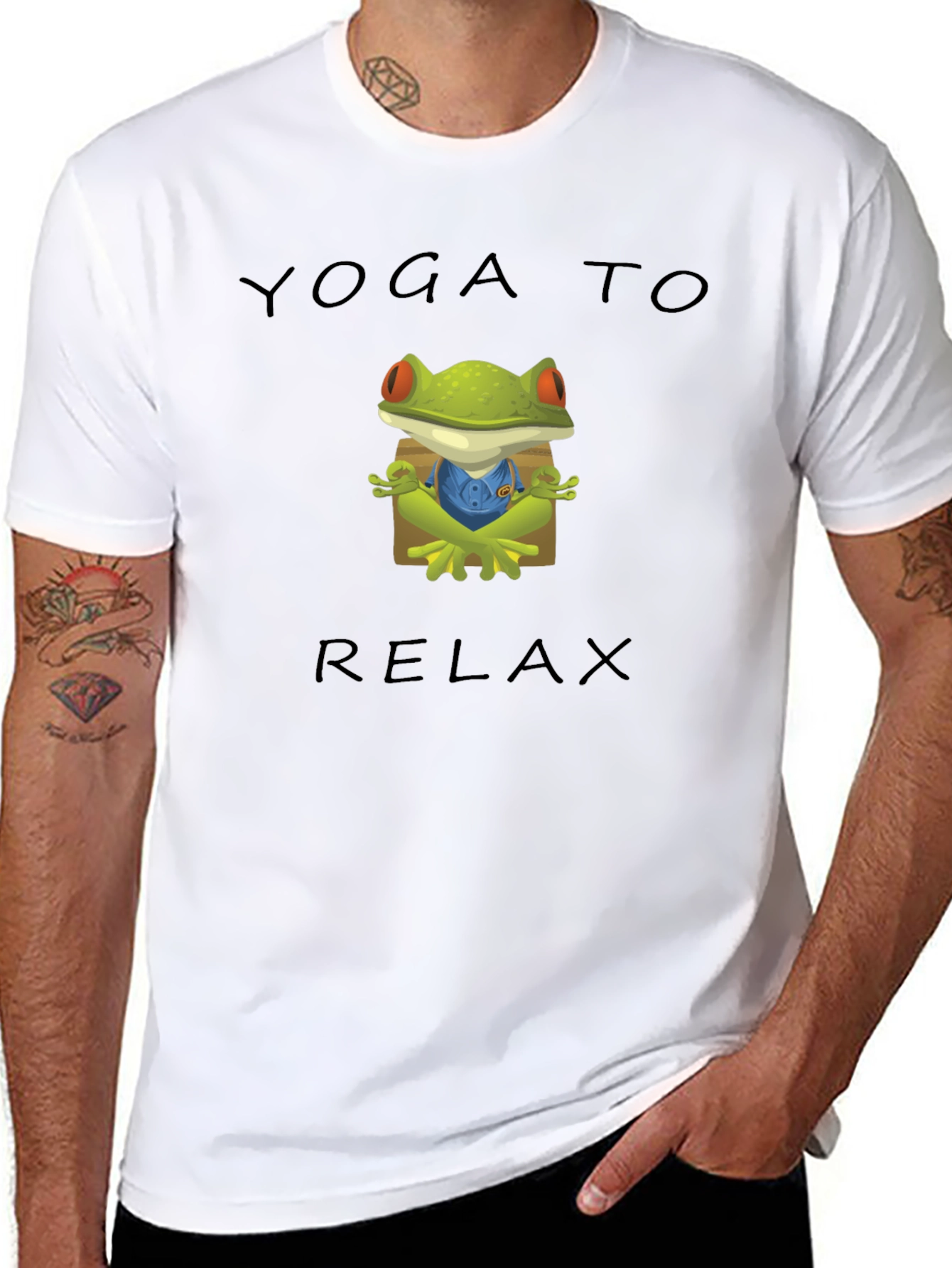 Yoga Frog Relax T-Shirt