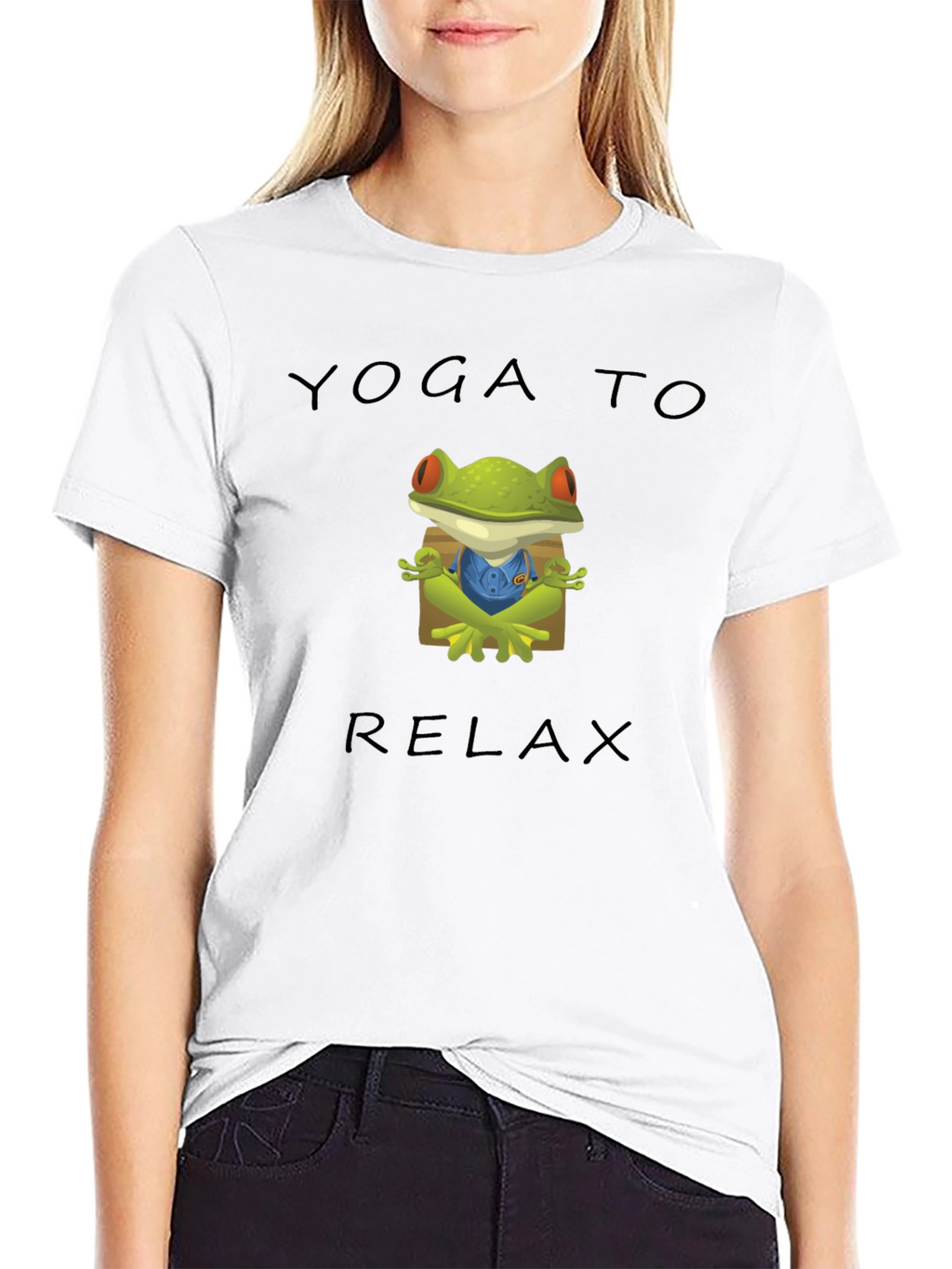 Yoga Frog Relax T-Shirt