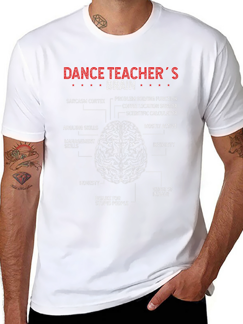 Dance Teachers Brain T-Shirt