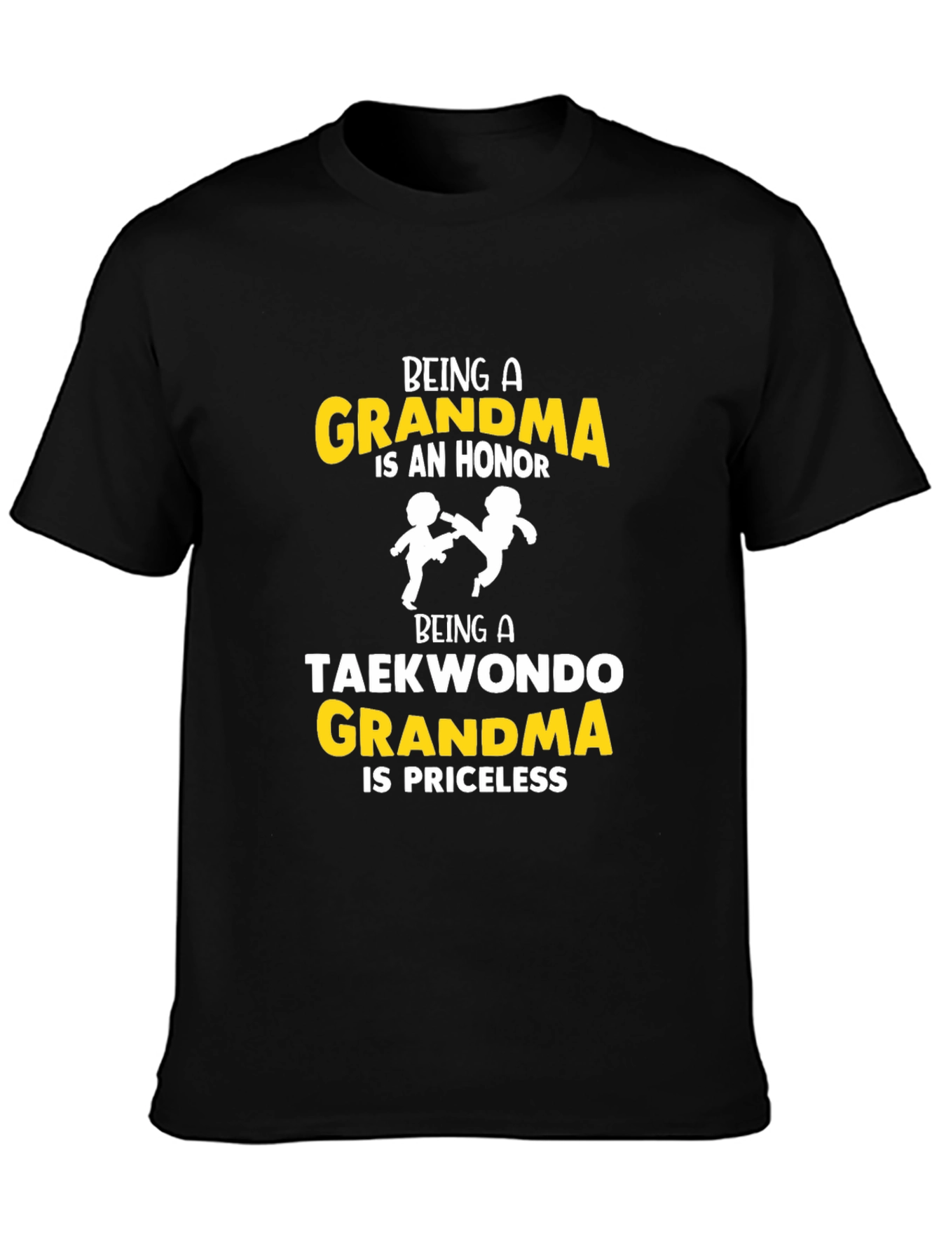Taekwondo Grandma T-Shirt - Priceless Honor