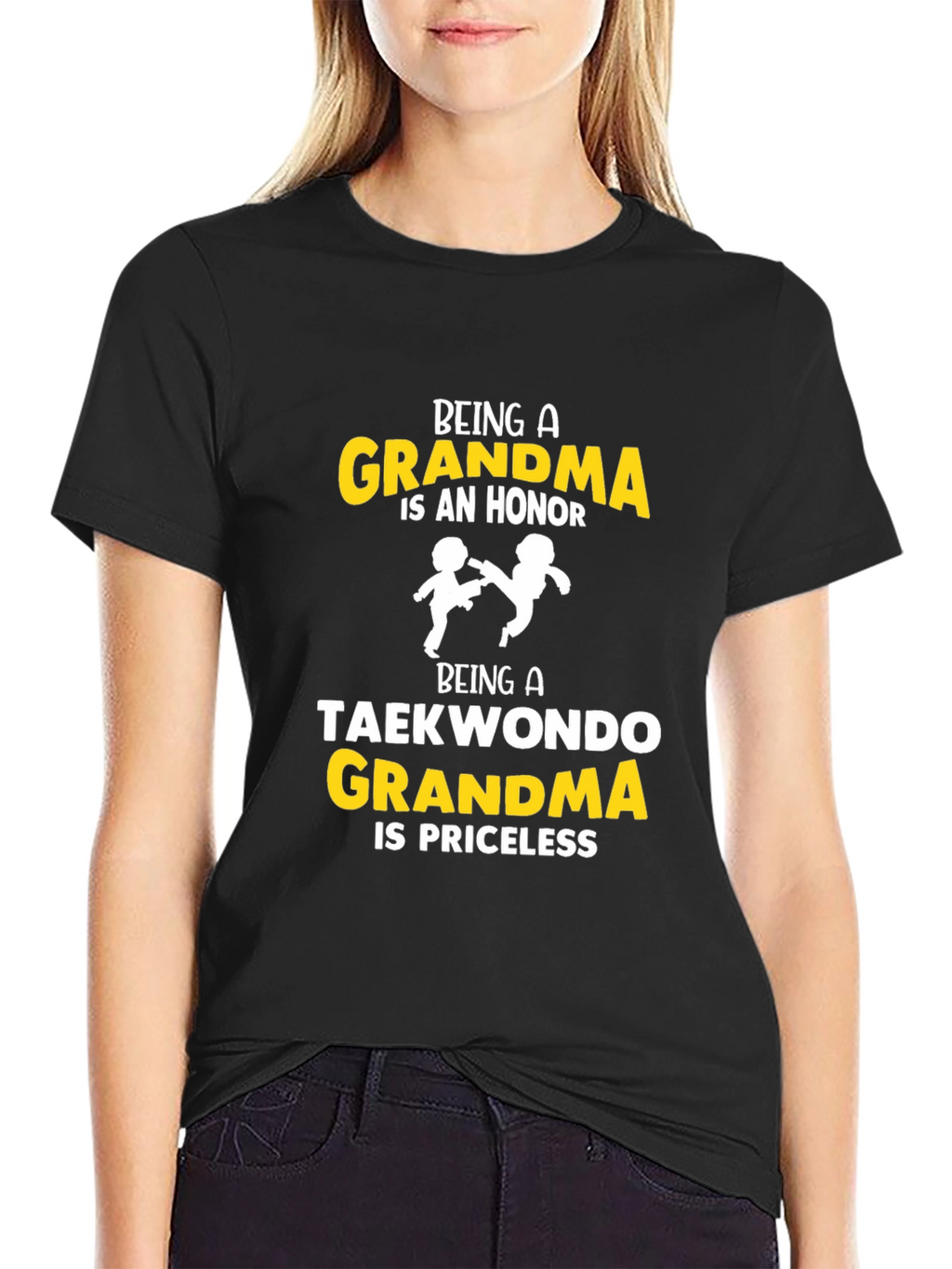 Taekwondo Grandma T-Shirt - Priceless Honor