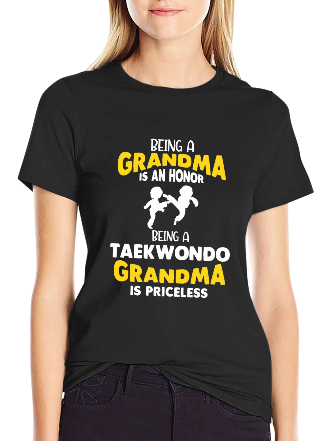 Taekwondo Grandma T-Shirt - Priceless Honor